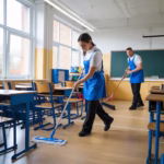 Se requiere limpieza general de aulas